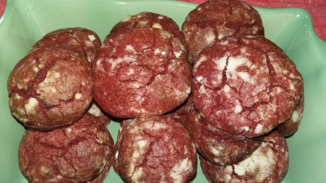 Crinkles de Cacau e Chocolate Branco